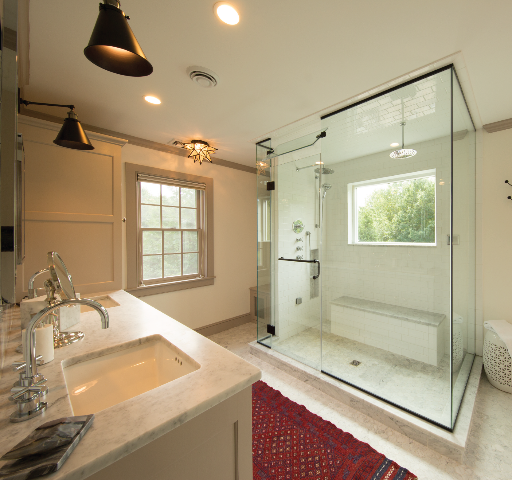 rainfall shower retreat